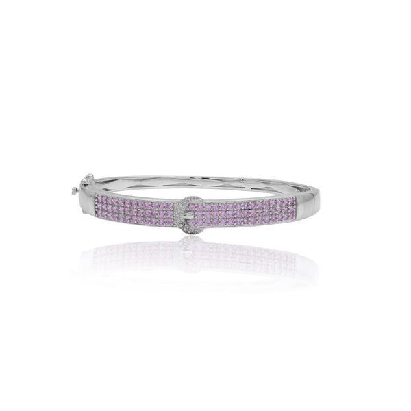 Pink Bangle Bracelet