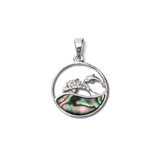 MOP Fancy Pendant With Chain
