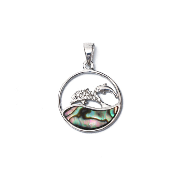 MOP Fancy Pendant With Chain