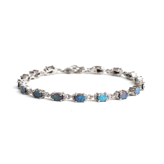 Natural Boulder Opal Bracelet