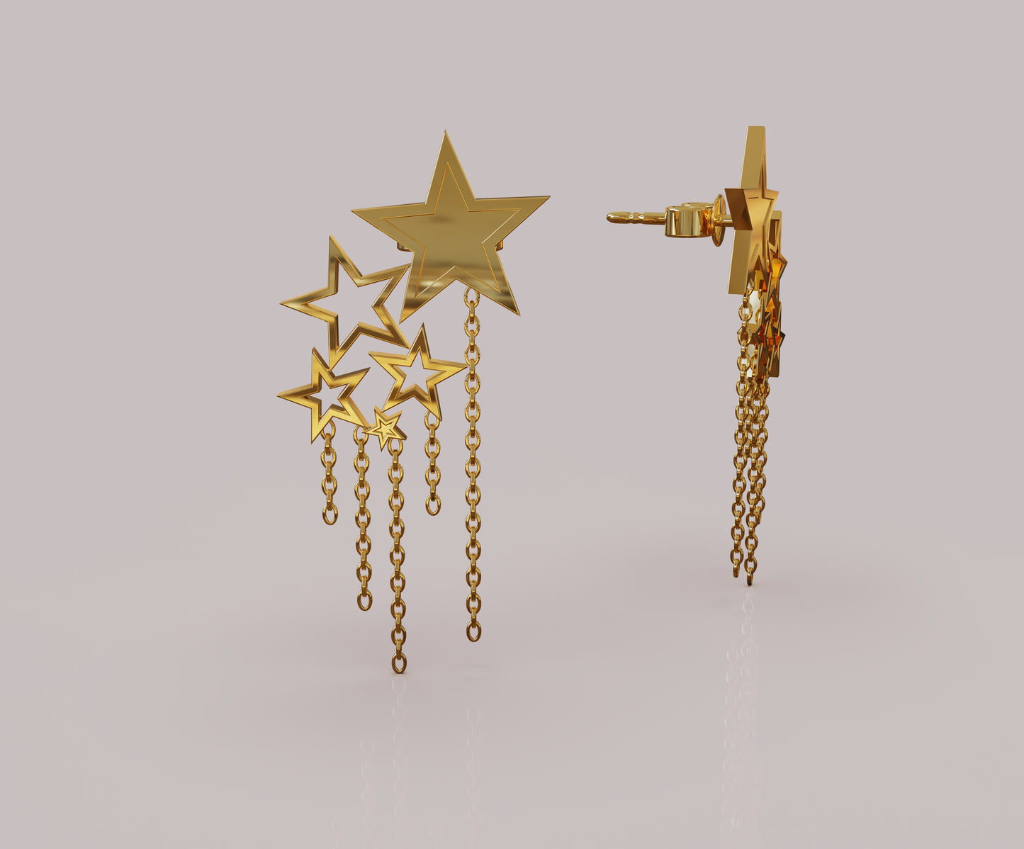 Counting Starts Earrings