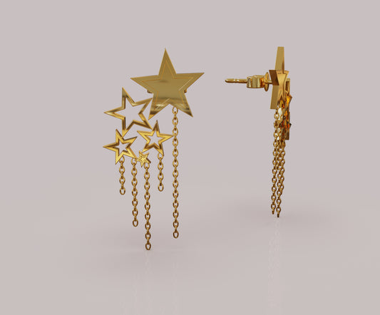 Counting Starts Earrings