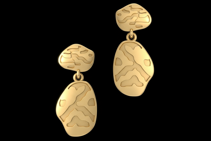 ED Geometric Drop Earrings