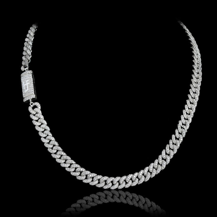 8mm Iced Bussdown Cuban Chain