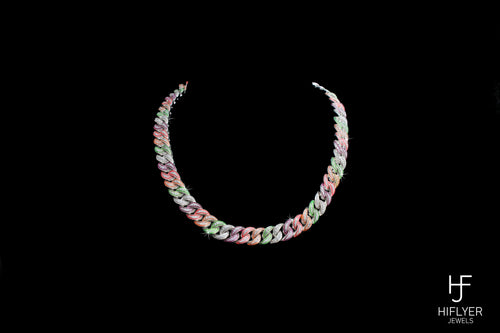Iced Out Cuban Chain (Glow In the Dark)