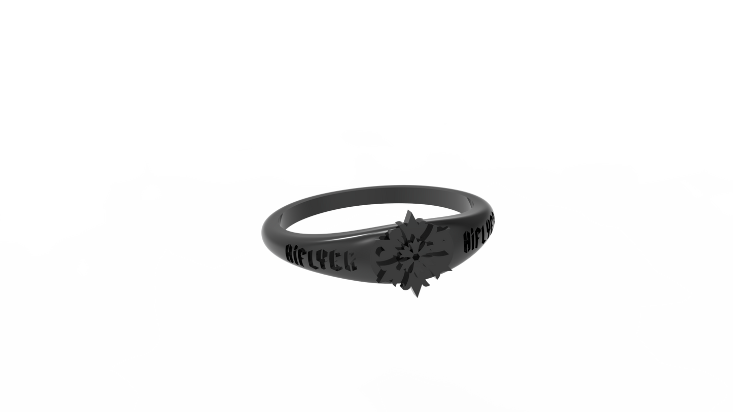 Flakes of life Gothic Ring