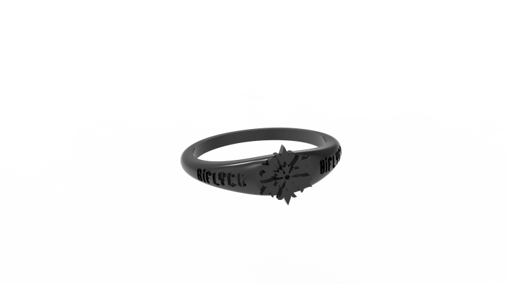 Flakes of life Gothic Ring