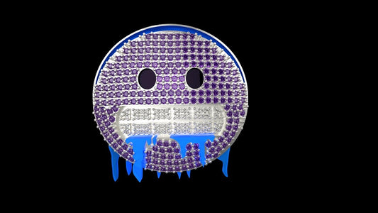🥶 Emoji Pendant - (GLOWS IN THE DARK)