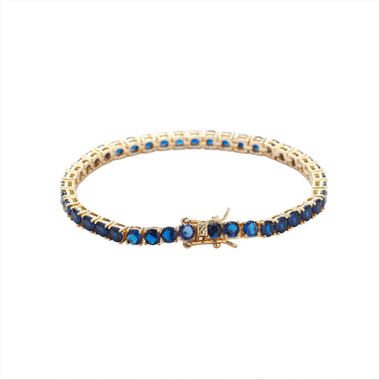 Depth Of Ocean Iced Out Tennis Bracelet 4 MM