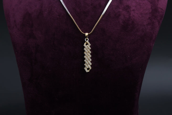 Iced Out Raised Cuban Pendant