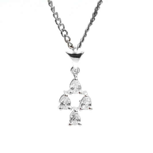 White Gemstone Designer Pendant For Women