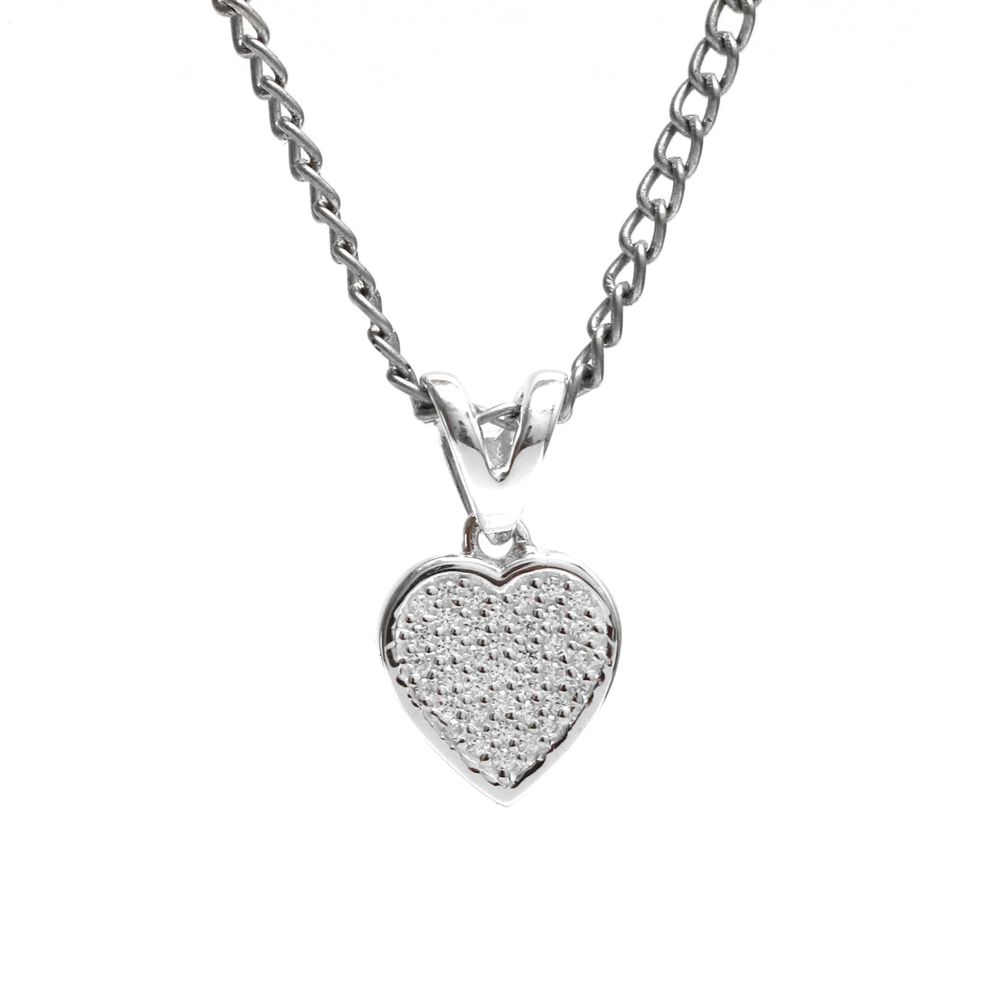 Heart Design Gemstone Pendant