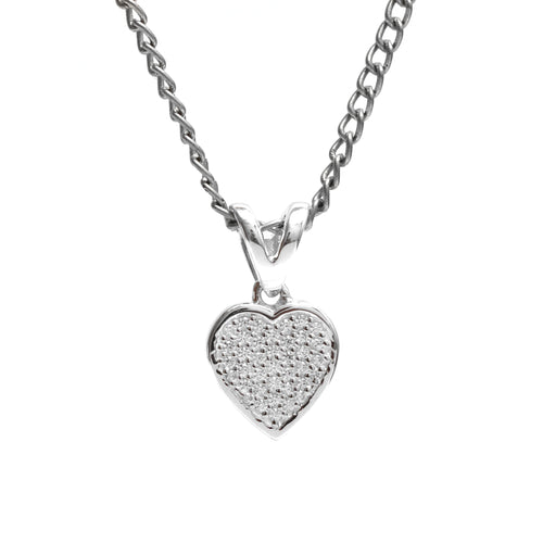 Heart Design Gemstone Pendant