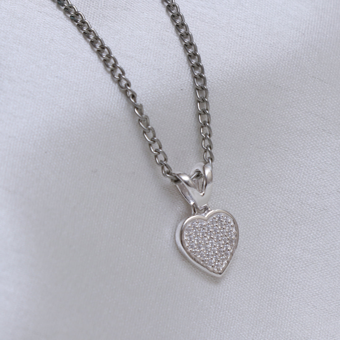Heart Design Gemstone Pendant
