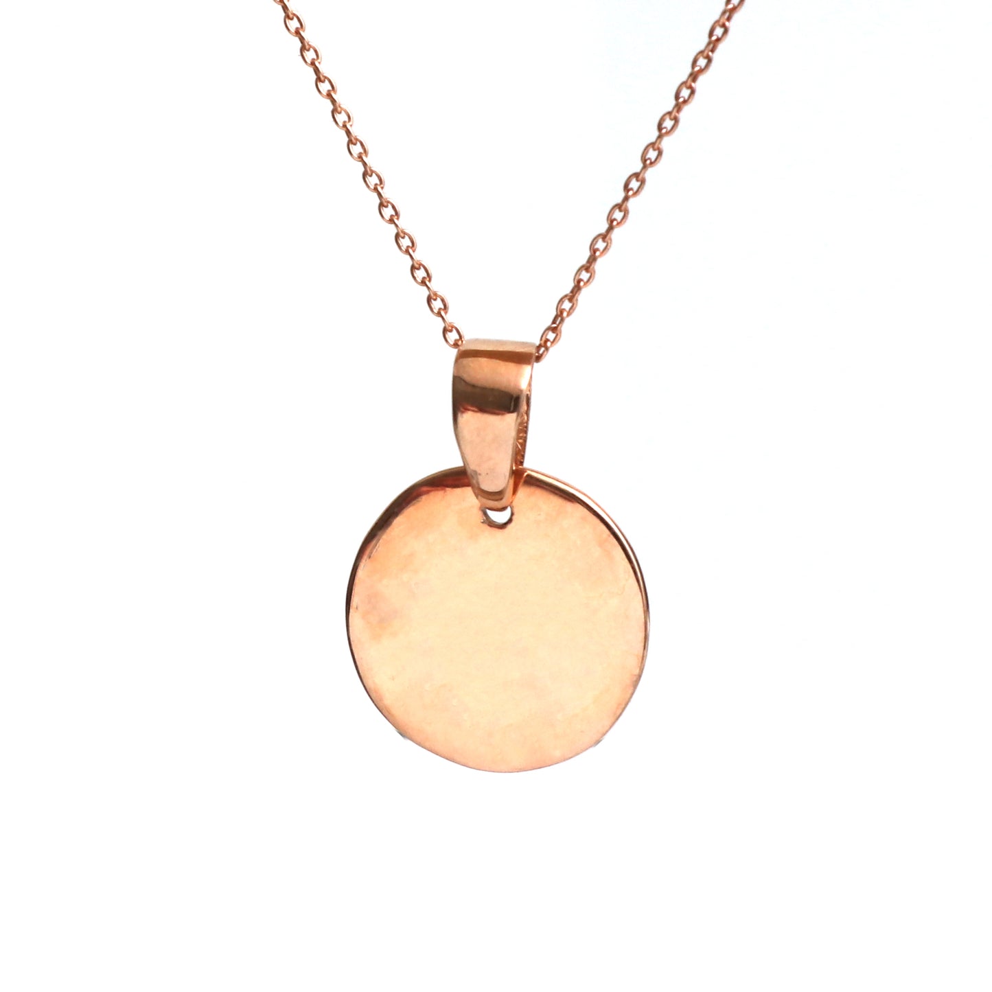 Empty coin pendant