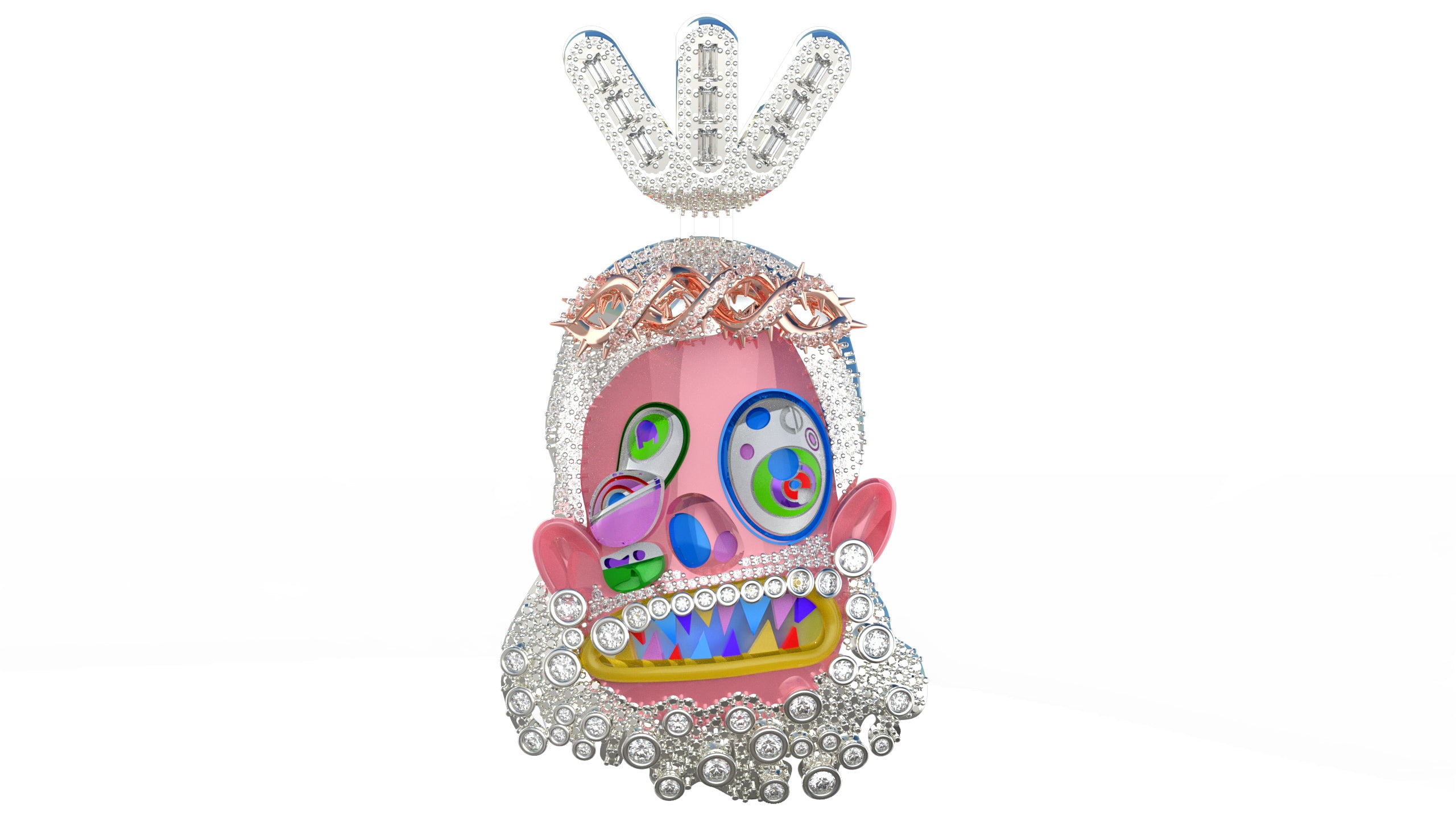 Travis Scott  "Molten Utopia Dream" Pendant