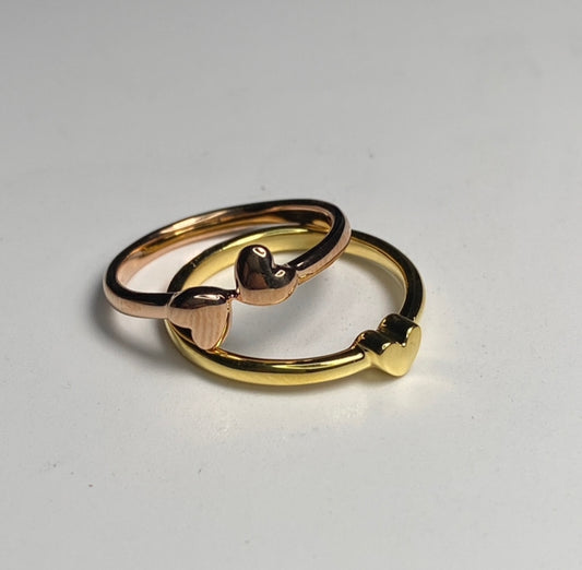 Magical Dainty Hearts Ring
