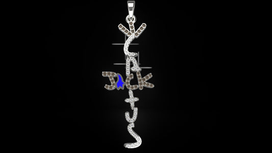 Iced Out- Cactus Jack Travj Scott Pendant