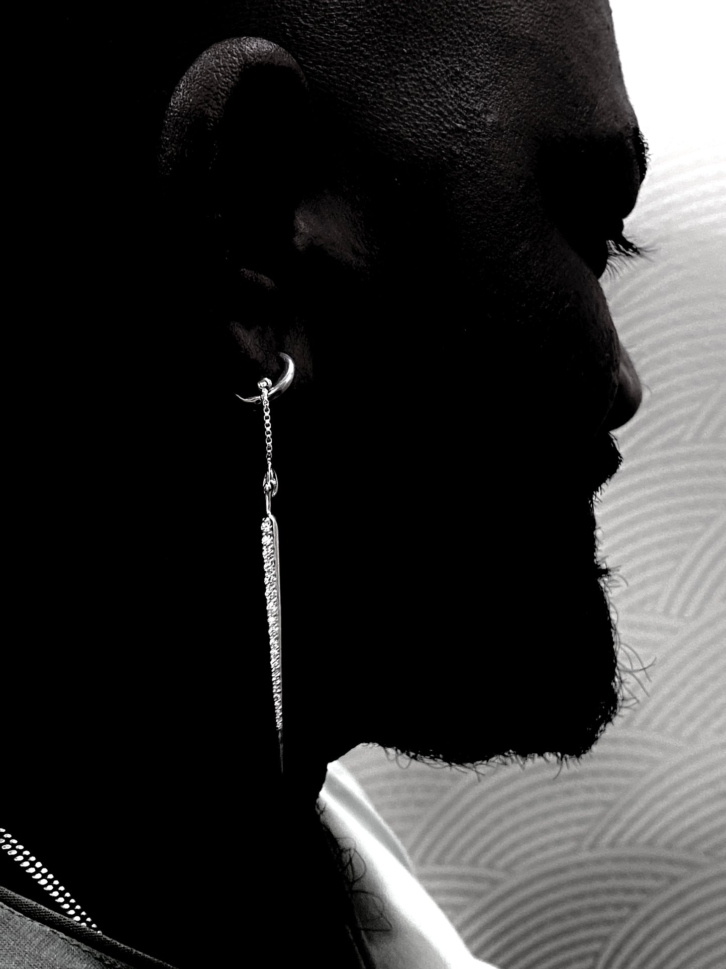 Sword Of Mercy Earring (Single)